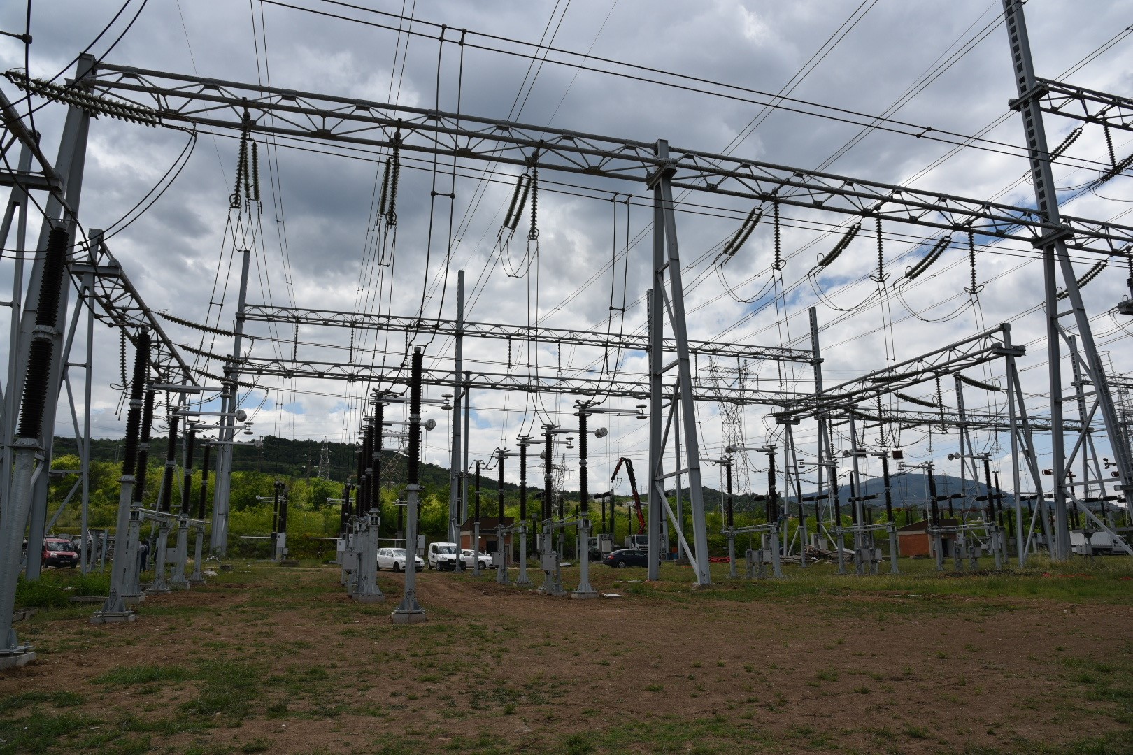 Пуштено под напон 400 kV далеководно поле од ТС Скопје 4 кон ТС Скопје 5 